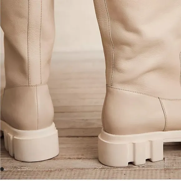Free people Brooks Chalk Tall Boots