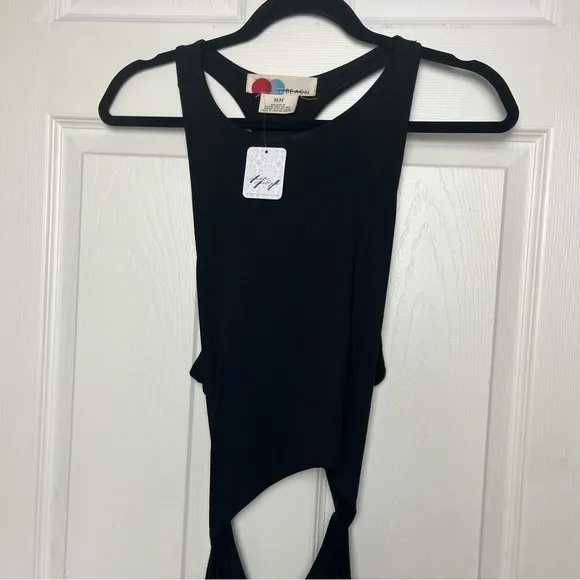 Free People FP Beach‎ Bethany Midi Dress Size M Cut Out FREE-EST NWT Bohemian