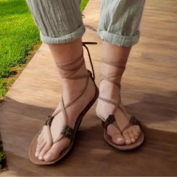 Free People La Jolla Wrap Sandals (S5)