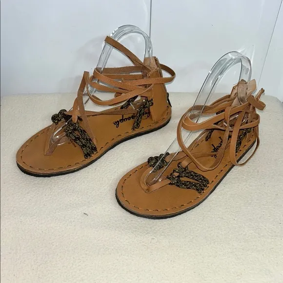 Free People La Jolla Wrap Sandals (S5)