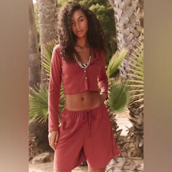 Free People Monica Short Set
