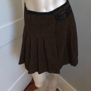 Free people NWT‎ short buckled wrap skirt