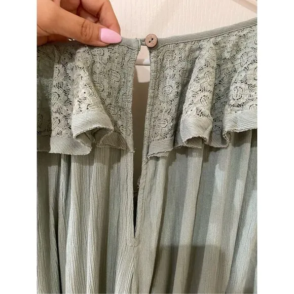 Free People Rush For Ruffles Romper NWOT Size XS