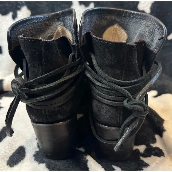 Freebird by Steven Casey Boot In Black Leather Size 7