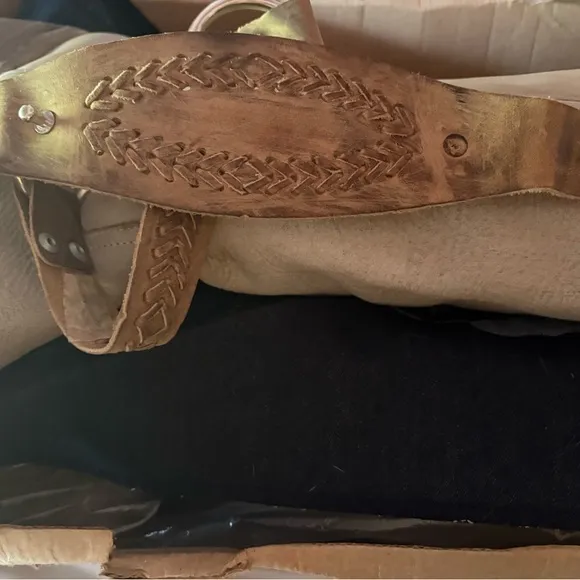 Freebird by Steven Tall Boots with Distressed Look and Buckle