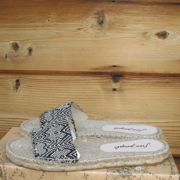 Free People Womens 8 Beach Front Espadrille Sandals Shoes