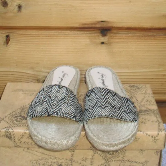 Free People Womens 8 Beach Front Espadrille Sandals Shoes