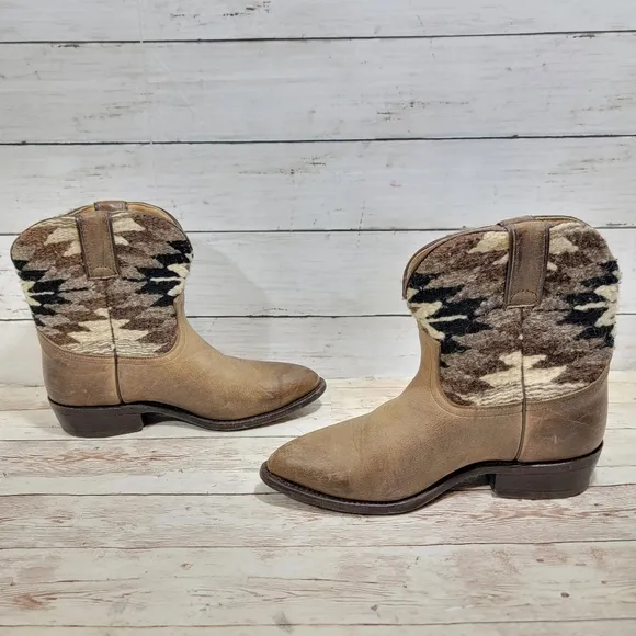 Frye Billy Navajo Blanket short boots