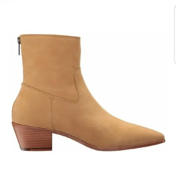 Frye Ellen Short Boots Genuine Suede Size 7.5