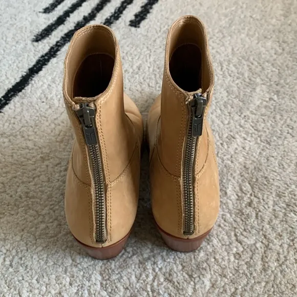 Frye Ellen Short Boots Genuine Suede Size 7.5