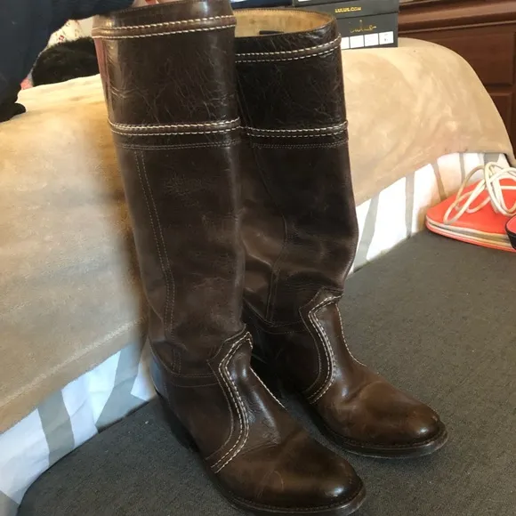 Frye Jane Stitch Tall Boot 6