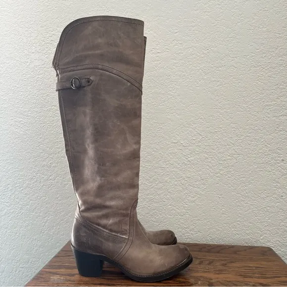 Frye Jane Tall Cuff Boots Size 6.5