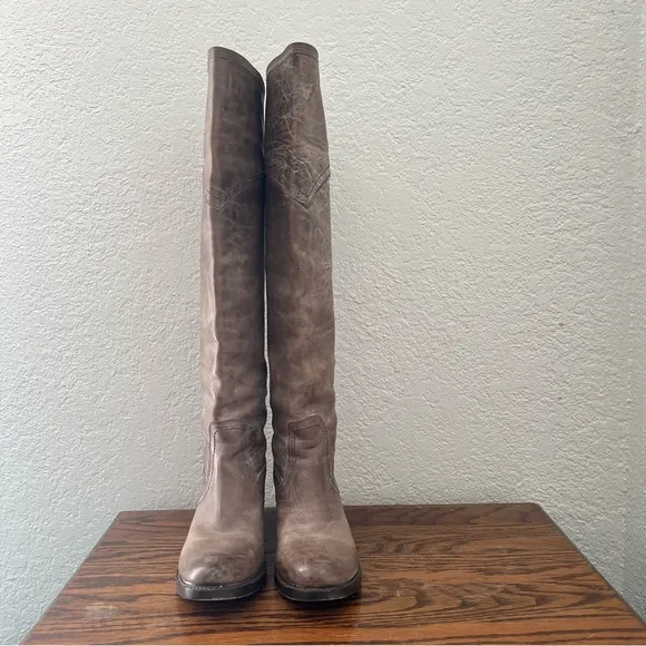 Frye Jane Tall Cuff Boots Size 6.5