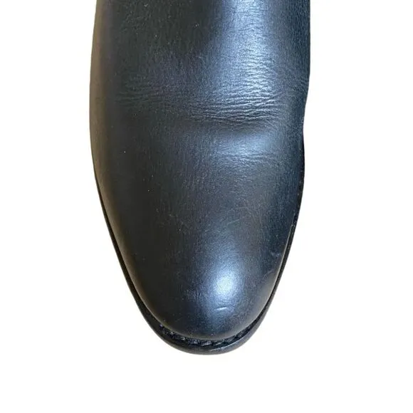 Frye Lindsay Gore Short Ankle Boots Women's Size 9 Black Leather Round Toe