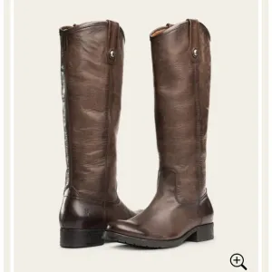 Frye Melissa Button Lug Tall Boots -  Smoke - 7.5 Women’s