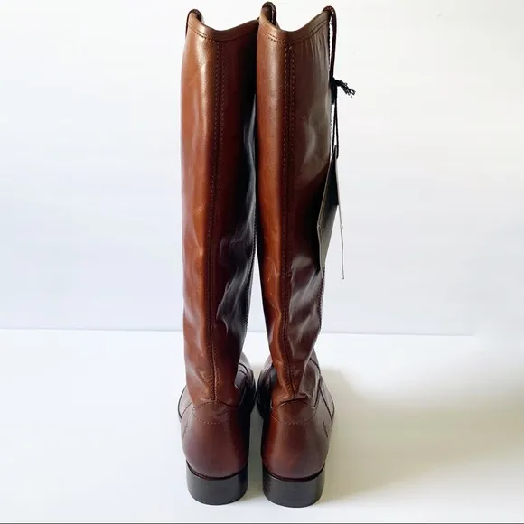 FRYE MELISSA BUTTON LUG TALL BOOTS