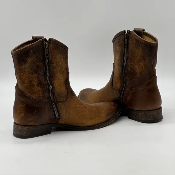 Frye Melissa Button Short Ankle Boots. Size 8
