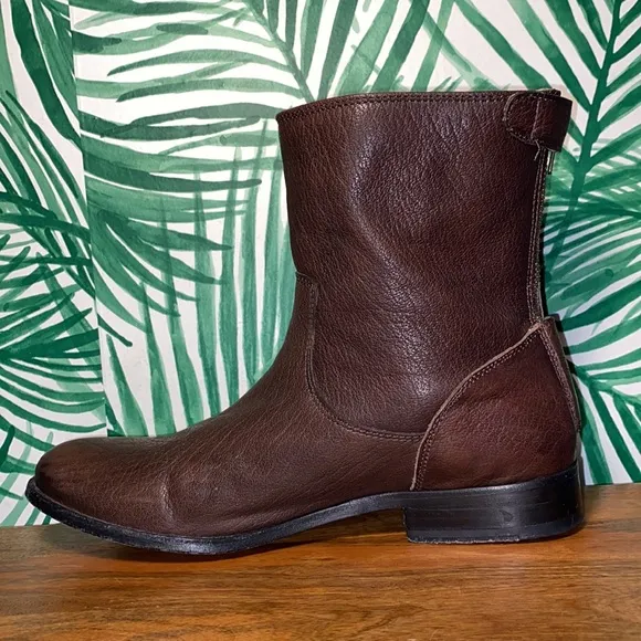Frye Melissa Button Short Zip Ankle Boots 76502 Women’s 9.5 B
