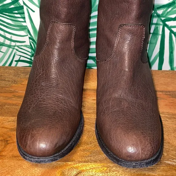 Frye Melissa Button Short Zip Ankle Boots 76502 Women’s 9.5 B
