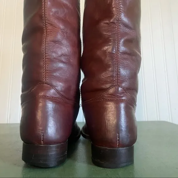 Frye MELISSA BUTTON Tall Slouch Riding Boots