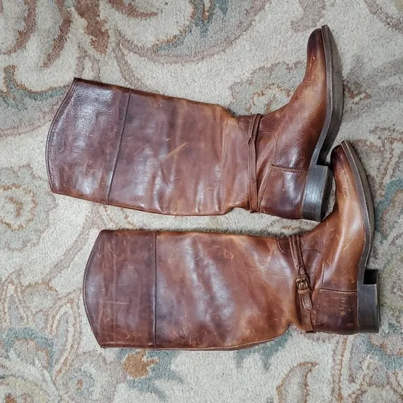 Frye Melissa Seam tall boots