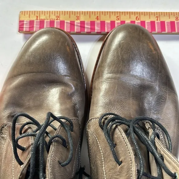 Frye Men's Bowery Chukka Boots Gray 9M Fryes Lace up short boots men’s 9M
