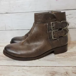 Frye Molly D ring short boots