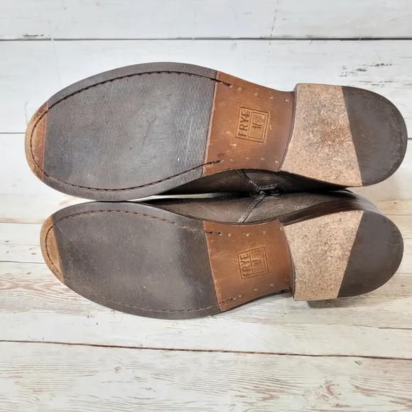 Frye Molly D ring short boots