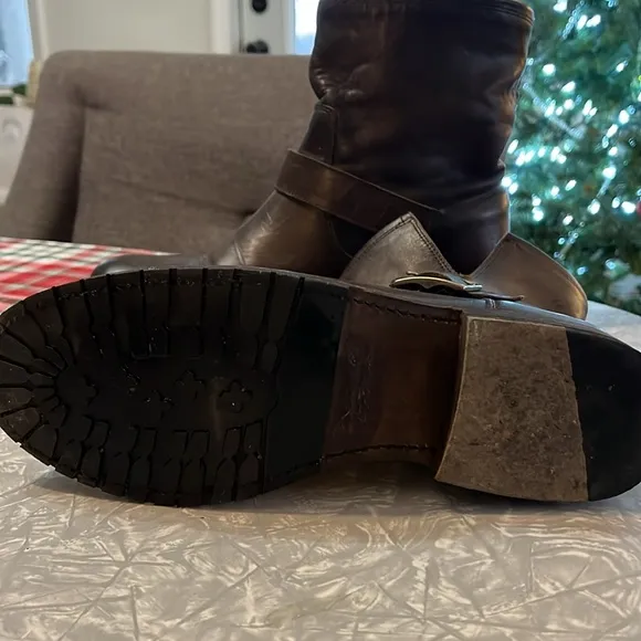 Frye Natalie Short Engineer Boots
