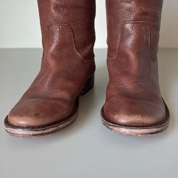 Frye Paige Tall Leather Boots Boy's Size 1.5