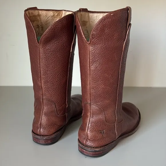 Frye Paige Tall Leather Boots Boy's Size 1.5