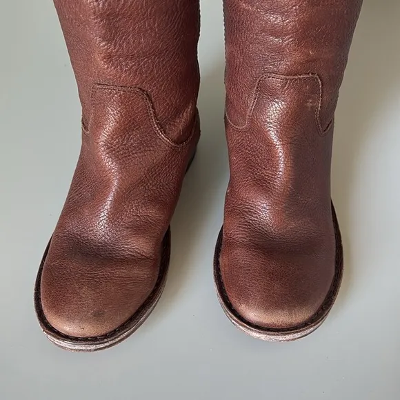 Frye Paige Tall Leather Boots Boy's Size 1.5