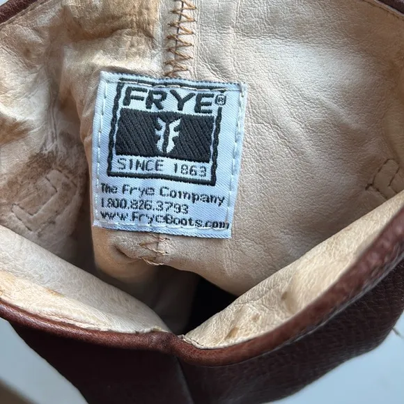 Frye Paige Tall Leather Boots Boy's Size 1.5