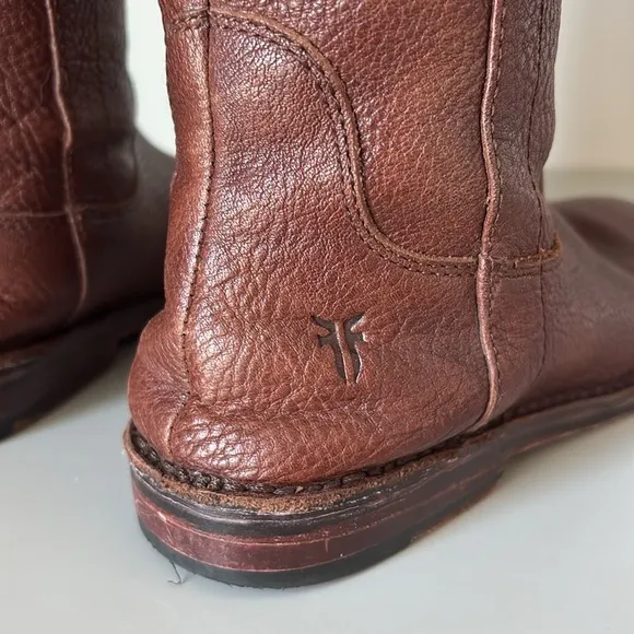 Frye Paige Tall Leather Boots Boy's Size 1.5
