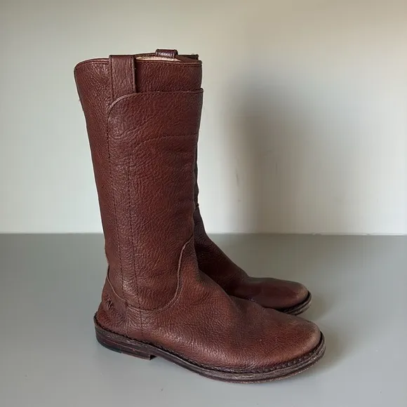 Frye Paige Tall Leather Boots Boy's Size 1.5