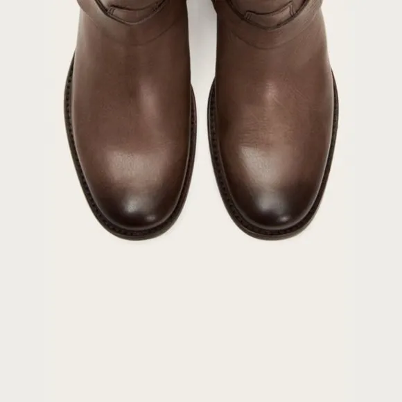 Frye‎ | ‘Phillip’ Harness Short Boot Grey