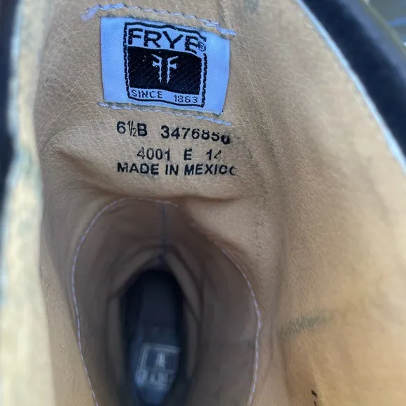 Frye - Phillip Leather Tall Shaft Harness Boots Black Women's