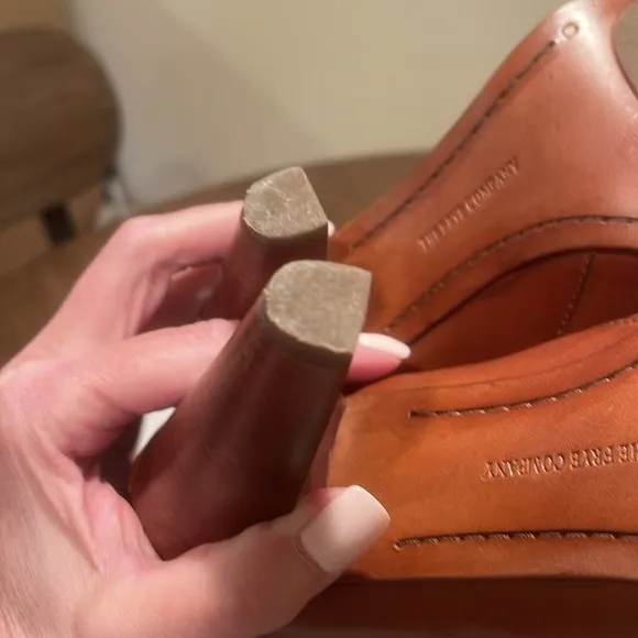 Frye Roxanne Ring Short Boots - Cognac - size 6.5