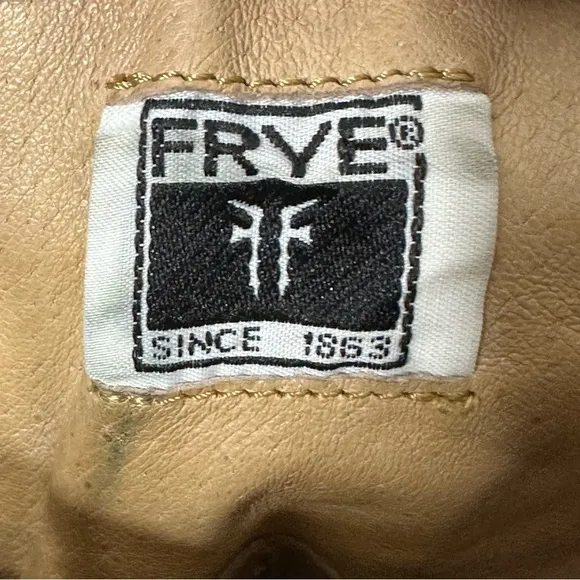 Frye Shirley Riding Boots Brown Size 10
