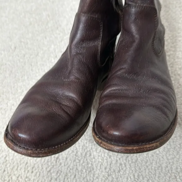 Frye Shirley Riding Boots Brown Size 10
