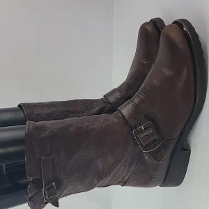 Frye Veronica Redwood Leather Women's Ankle Boots