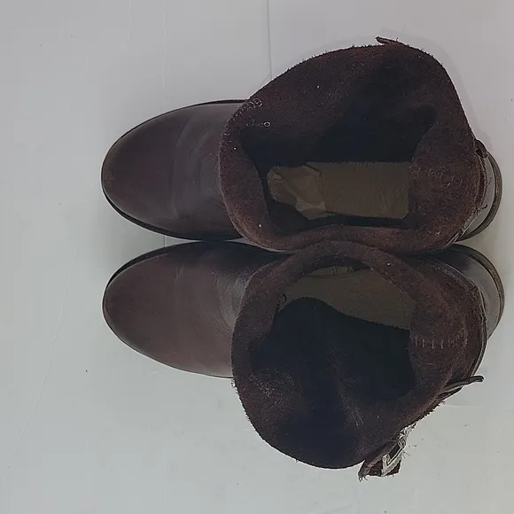 Frye Veronica Redwood Leather Women's Ankle Boots