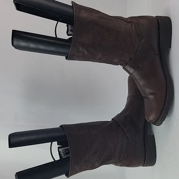 Frye Veronica Redwood Leather Women's Ankle Boots