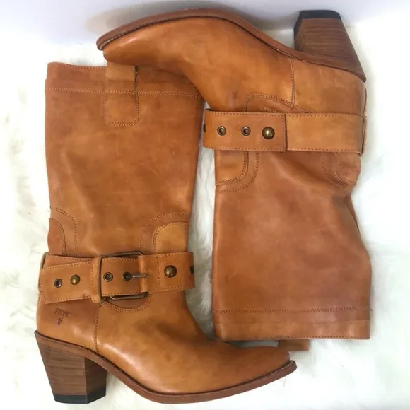 Frye Women's Brown Tall Boots - Size 10