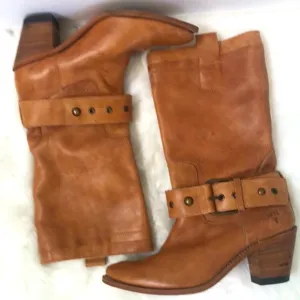 Frye Women's Brown Tall Boots - Size 10