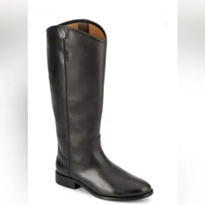 FRYE WOMEN'S MELISSA BUTTON  TALL BOOTS - ROUND TOE Sz 7
