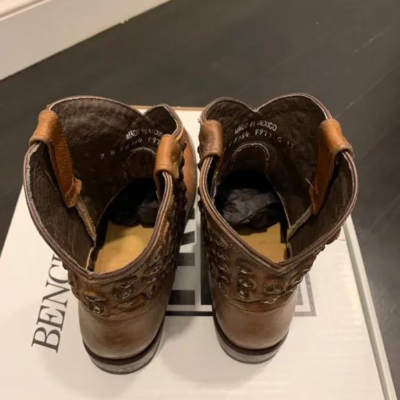 FRYE ‘WYATT DISC’ SHORT BOOTS