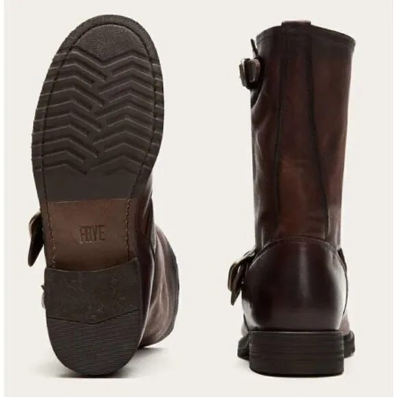 FRYE Veronica Short Redwood Size 8 NWT