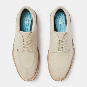 G/FORE Mens Split Toe Gallivanter Luxe Leather Golf Shoes Stone Limited 8.5 NIB