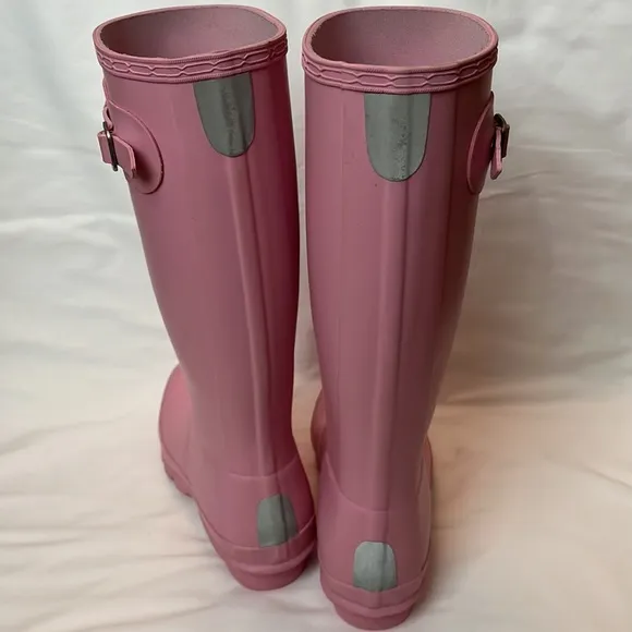 Girls Azalea Pink 14” Tall Hunter Boots